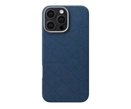 Etui do telefonów PITAKA Tactile Woven Case PTK Dark Blue iPhone 16 Pro Max